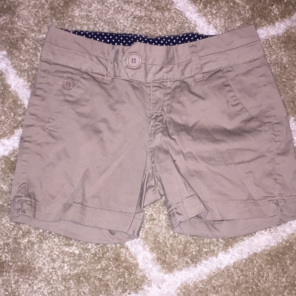 Khaki Summer Shorts